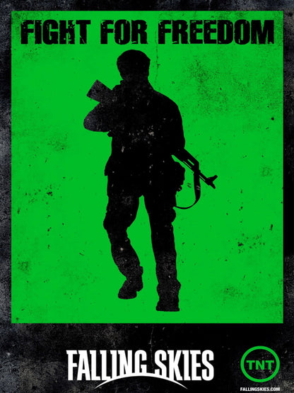 Fight For Freedom Alien Invasion Falling Skies Series Wall Art Print Poster