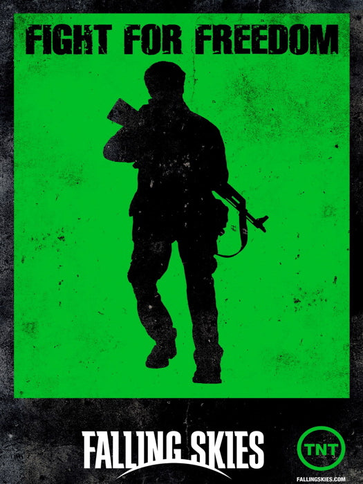 Fight For Freedom Alien Invasion Falling Skies Series Wall Art Print Poster