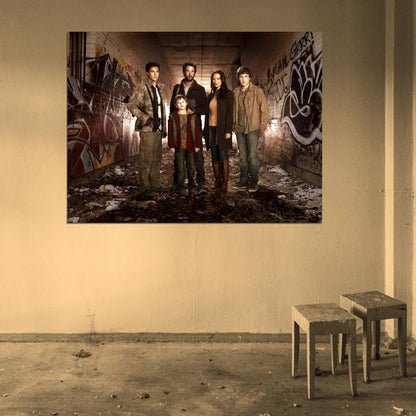 Cast Characters Alien Invasion Falling Skies TV Series Wall Art Print Poster