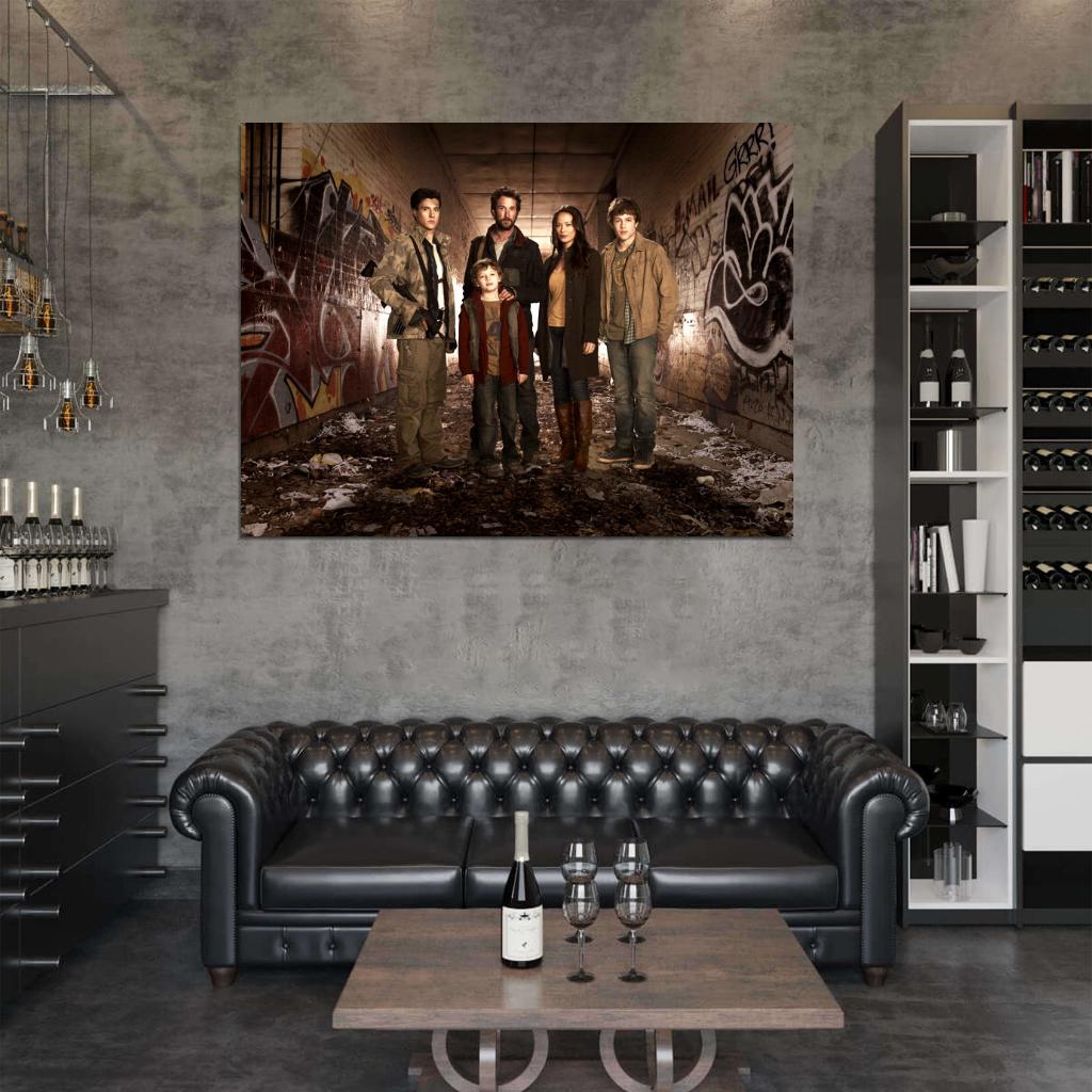 Cast Characters Alien Invasion Falling Skies TV Series Wall Art Print Poster