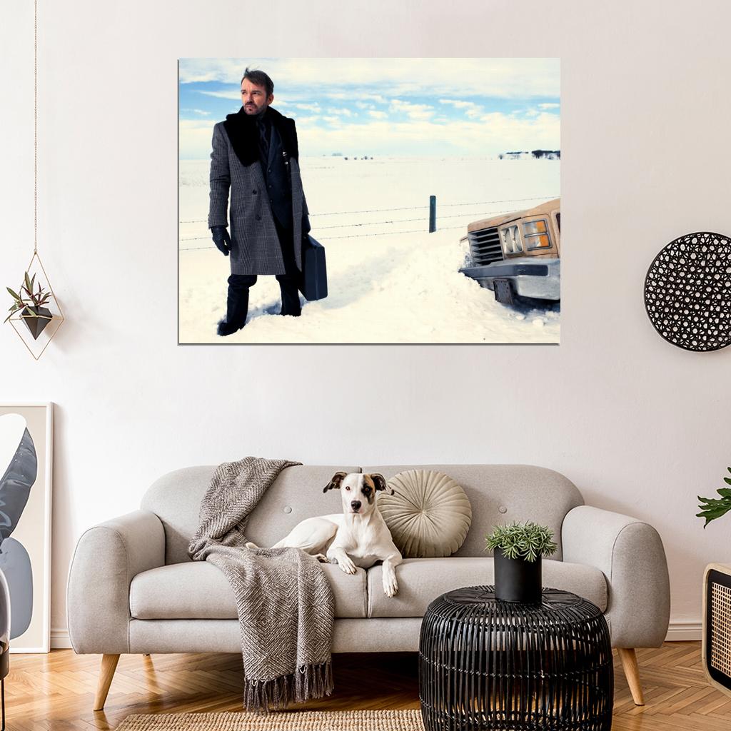 Lorne Malvo Billy Bob Thornton Fargo TV Series Wall Art Print Poster