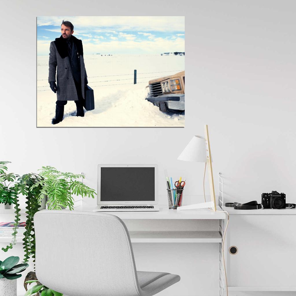 Lorne Malvo Billy Bob Thornton Fargo TV Series Wall Art Print Poster