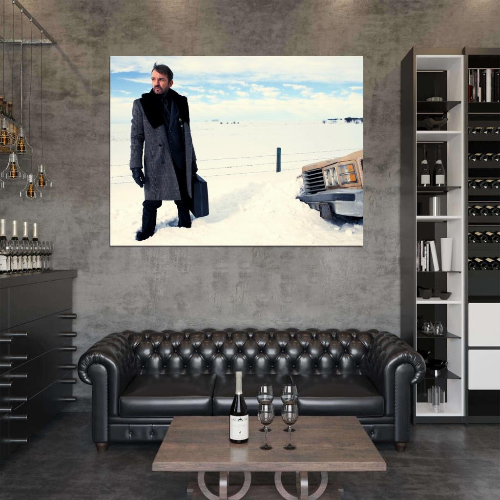 Lorne Malvo Billy Bob Thornton Fargo TV Series Wall Art Print Poster