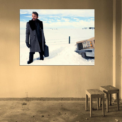 Lorne Malvo Billy Bob Thornton Fargo TV Series Wall Art Print Poster