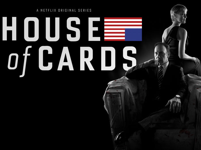 Kevin Spacey Robin Wright House of Cards TV Series Wall Art Print Poster