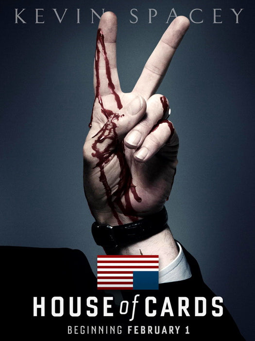 House of Cards Blood Cast Characters TV Series Wall Art Print Poster