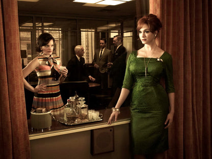 Joan Harris Peggy Olson Elisabeth Moss TV Series Wall Art Print Poster