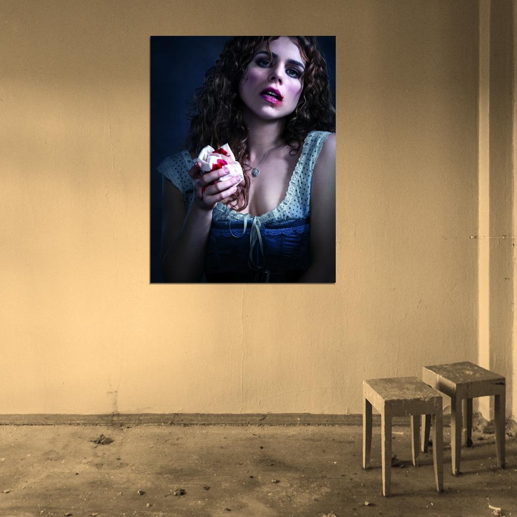 Brona Croft Billie Piper Blood Penny Dreadful TV Wall Art Print Poster