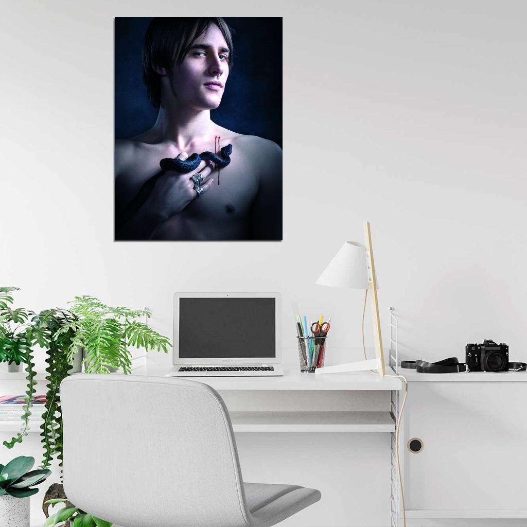 Dorian Gray Reeve Carney Snake Penny Dreadful Series Wall Art Print Poster