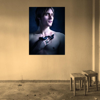 Dorian Gray Reeve Carney Snake Penny Dreadful Series Wall Art Print Poster