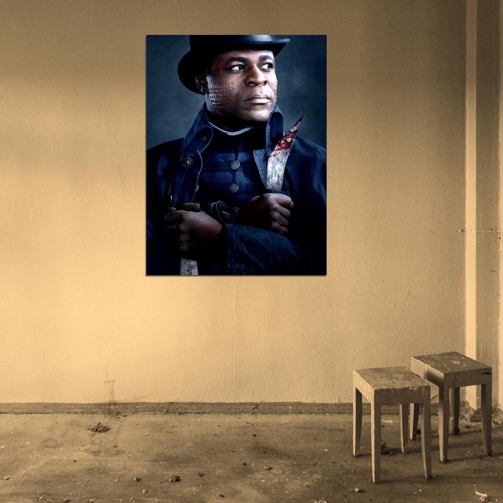 Sembene Danny Sapani Knives Blood Penny Dreadful Wall Art Print Poster