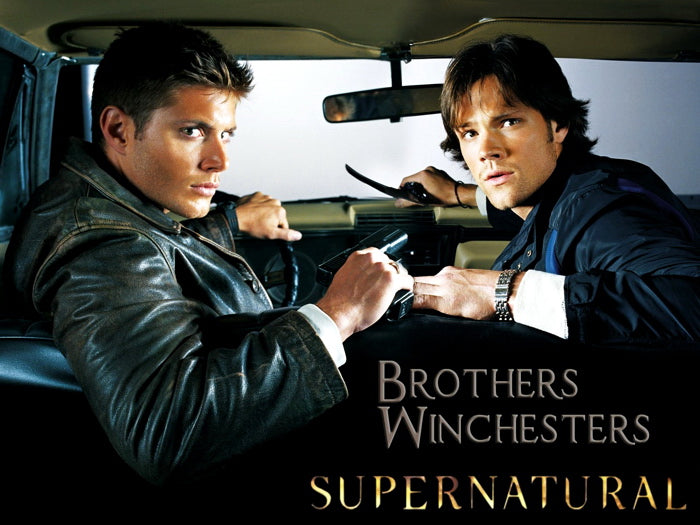 Dean Sam Brothers Winchesters Supernatural TV Series Wall Art Print Poster