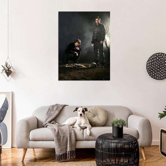 Jensen Ackles Jared Padalecki Supernatural TV Series Wall Art Print Poster