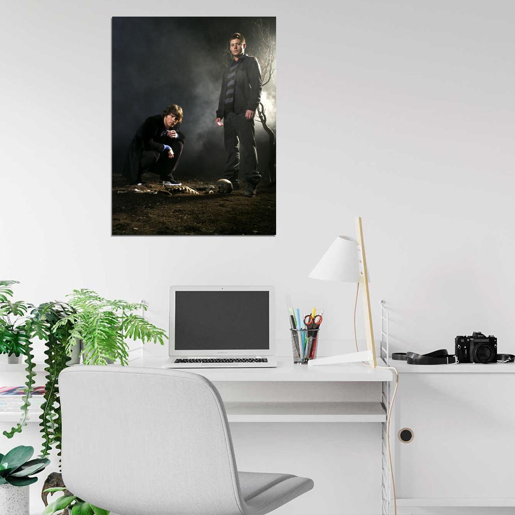 Jensen Ackles Jared Padalecki Supernatural TV Series Wall Art Print Poster
