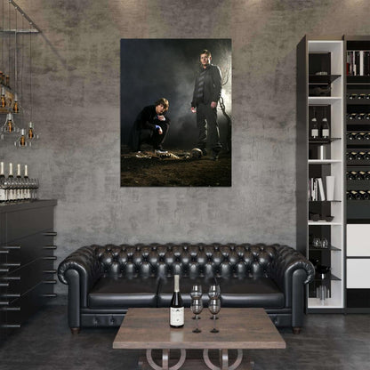 Jensen Ackles Jared Padalecki Supernatural TV Series Wall Art Print Poster