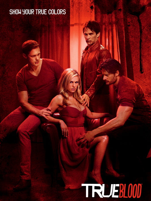 True Blood Red Hot Sexy Cast Characters TV Series Wall Art Print Poster