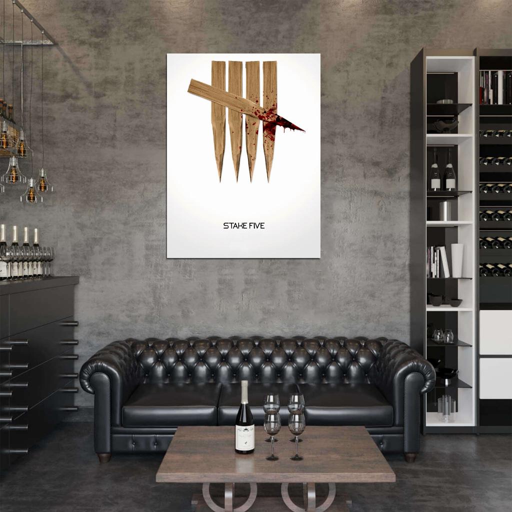 Stake Five Season 5 Awesome True Blood TV Series Wall Art Print Poster