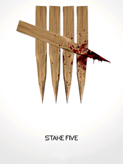 Stake Five Season 5 Awesome True Blood TV Series Wall Art Print Poster