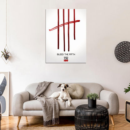 Bleed The Fifth Season 5 Awesome True Blood TV Series Wall Art Print Poster