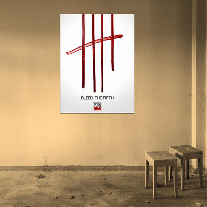 Bleed The Fifth Season 5 Awesome True Blood TV Series Wall Art Print Poster