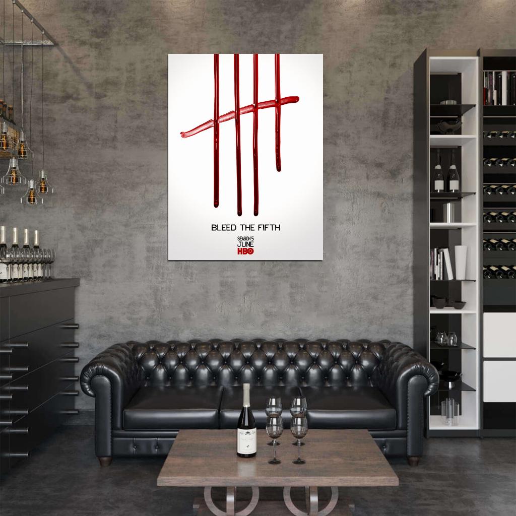 Bleed The Fifth Season 5 Awesome True Blood TV Series Wall Art Print Poster