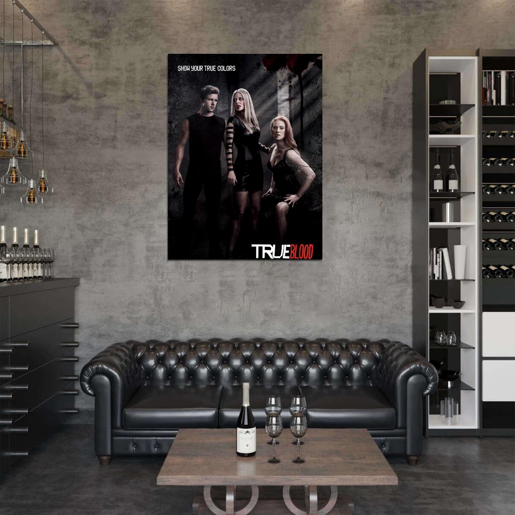True Blood Pam De Beaufort Jessica Hamby Hot TV Series Wall Art Print Poster