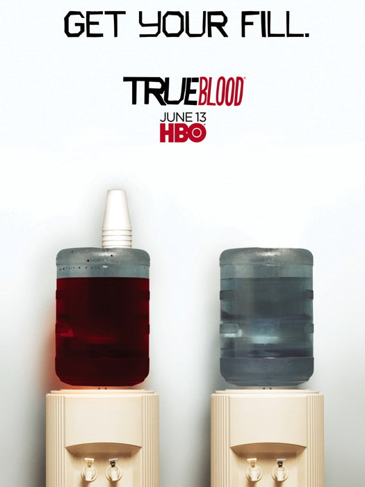 Get Your Fill Water Cooler Awesome True Blood TV Wall Art Print Poster