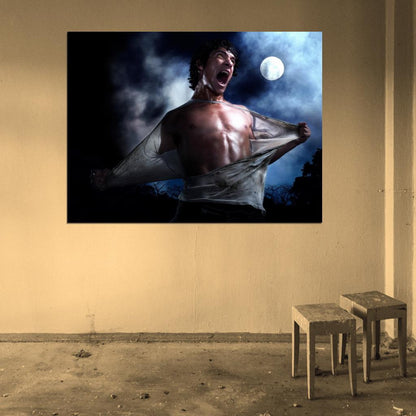 Scott McCall Tyler Posey Moon Epic Teen Wolf TV Series Wall Art Print Poster