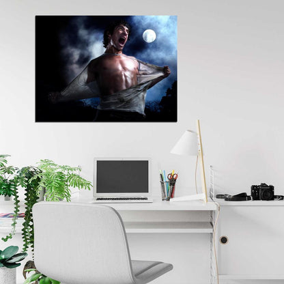 Scott McCall Tyler Posey Moon Epic Teen Wolf TV Series Wall Art Print Poster