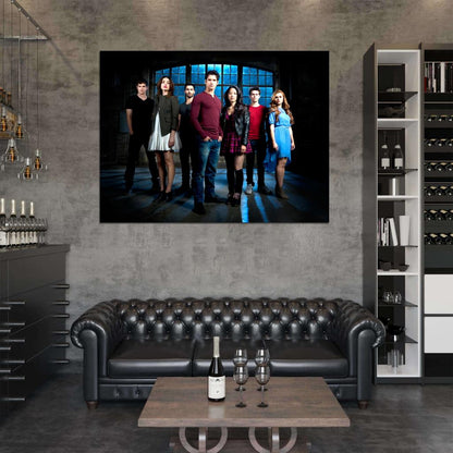 Teen Wolf Cast Characters TV Series Wall Art Print Poster