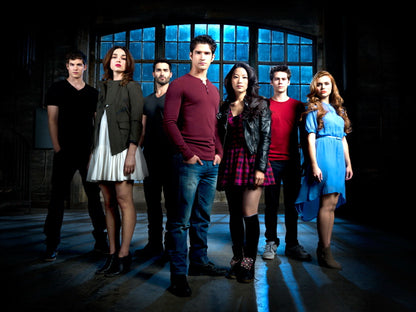 Teen Wolf Cast Characters TV Series Wall Art Print Poster