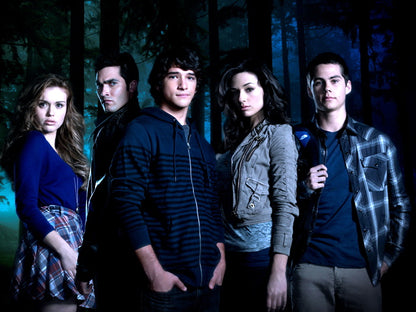 Lydia Derek Scott Allison Stiles Teen Wolf TV Series Wall Art Print Poster