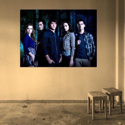 Lydia Derek Scott Allison Stiles Teen Wolf TV Series Wall Art Print Poster