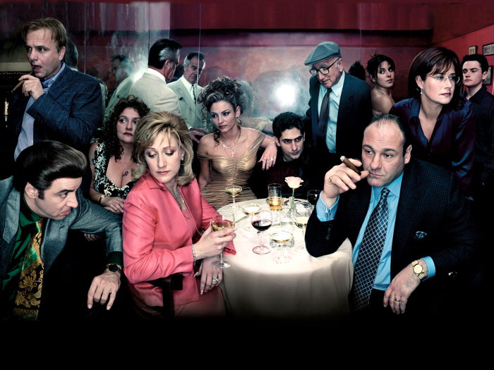 Family Characters Awesome The Sopranos TV Series Wall Art Print Poster
