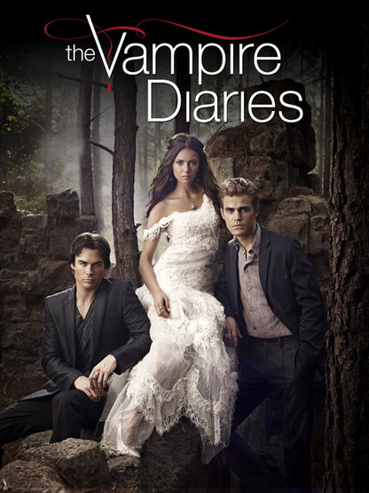 The Vampire Diaries Cast Characters TV Series Wall Art Print Poster