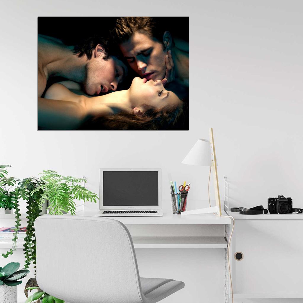 The Vampire Diaries Hot Sexy Cast Characters TV Series Wall Art Print Poster