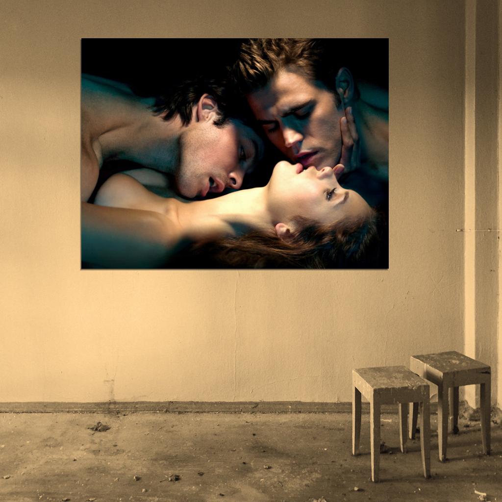 The Vampire Diaries Hot Sexy Cast Characters TV Series Wall Art Print Poster