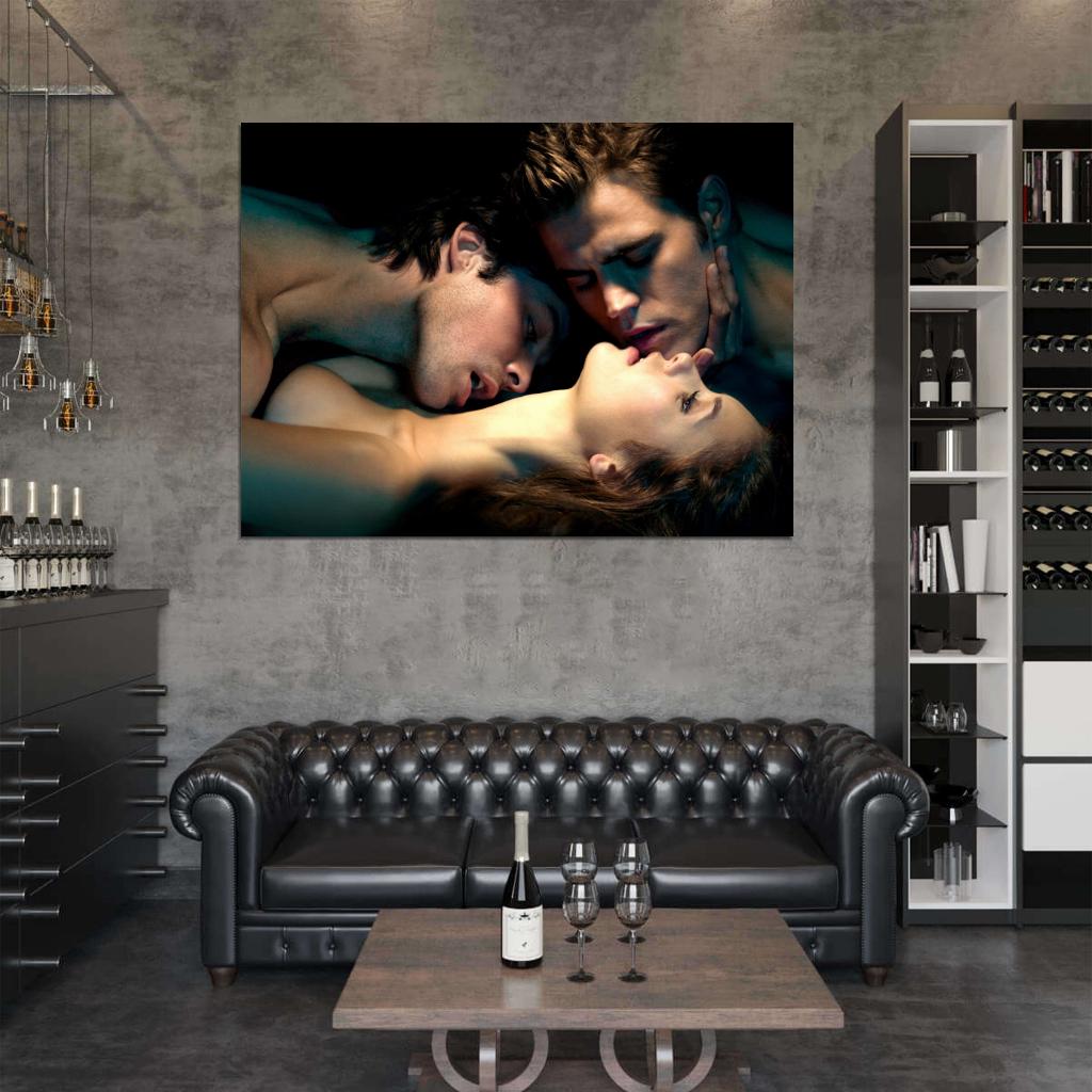 The Vampire Diaries Hot Sexy Cast Characters TV Series Wall Art Print Poster