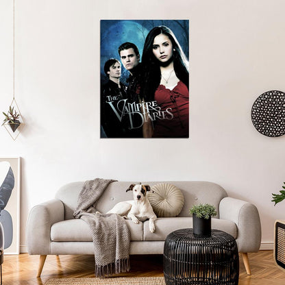 The Vampire Diaries Awesome Cast Characters TV Series Wall Art Print Poster