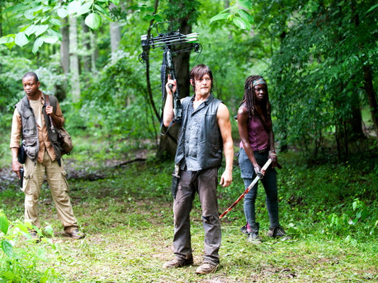 Daryl Dixon Michonne Bob Stookey The Walking Dead TV Wall Art Print Poster