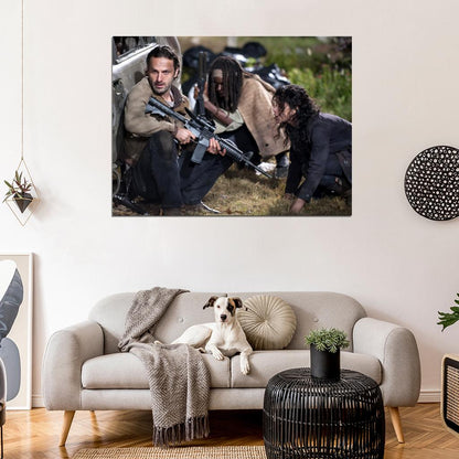 Rick Grimes Characters The Walking Dead TV Series Wall Art Print Poster