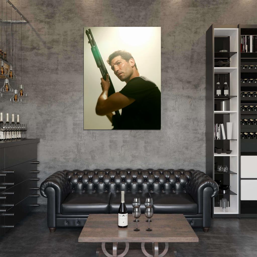 Shane Walsh Jon Bernthal Shotgun The Walking Dead TV Wall Art Print Poster