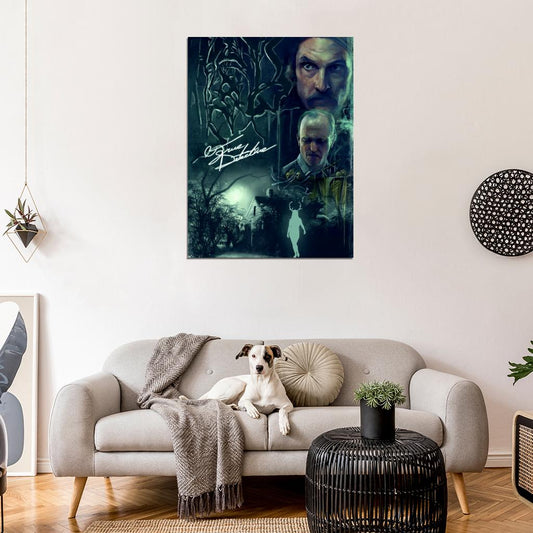 Victim Silhouette Awesome Art True Detective TV Series Wall Art Print Poster