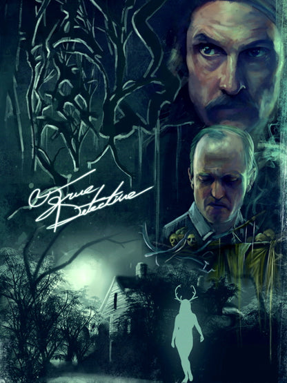 Victim Silhouette Awesome Art True Detective TV Series Wall Art Print Poster