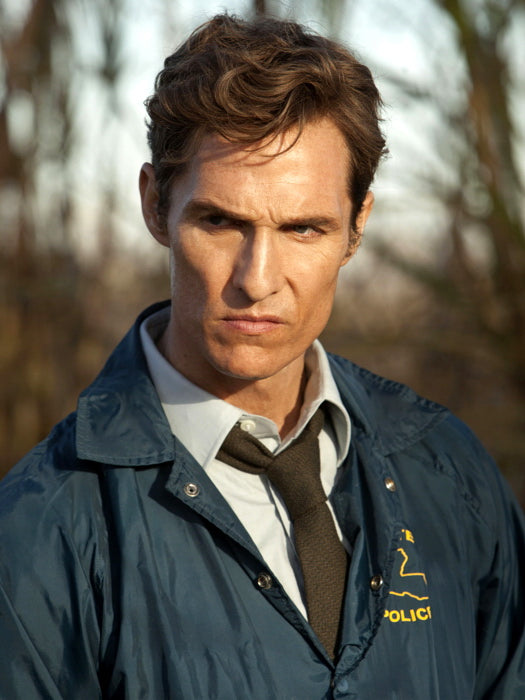 Rust Cohle McConaughey Portrait True Detective Series Wall Art Print Poster