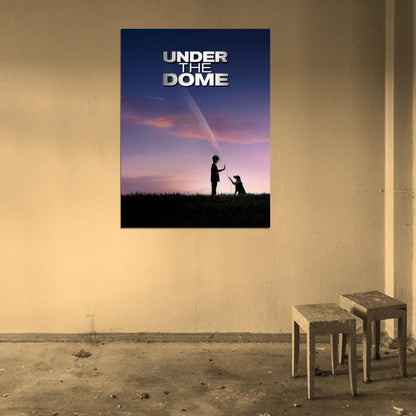 Boy Dog Sky Shooting Star Dusk Under The Dome TV Wall Art Print Poster