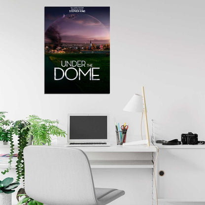 Airplane Crash Awesome Dusk Under The Dome TV Series Wall Art Print Poster