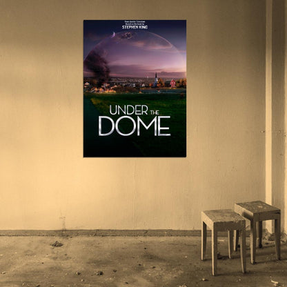 Airplane Crash Awesome Dusk Under The Dome TV Series Wall Art Print Poster