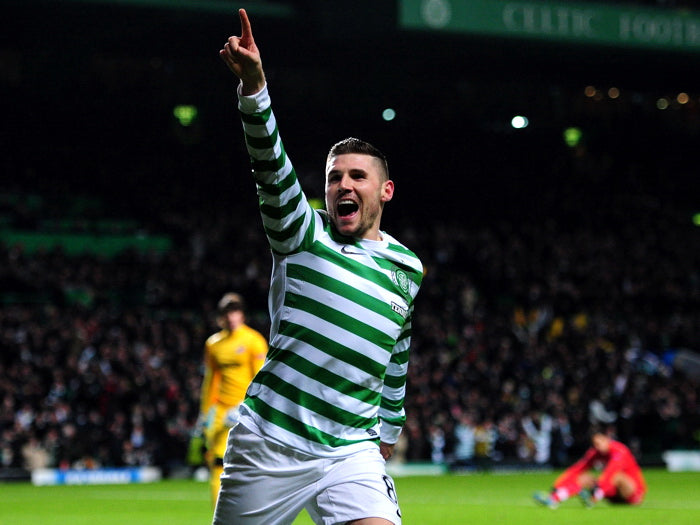 Gary Hooper Goal FC Soccer Football Wall Art Print Poster