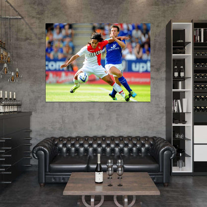 Radamel Falcao El Tigre AS Monaco FC Soccer Football Wall Art Print Poster